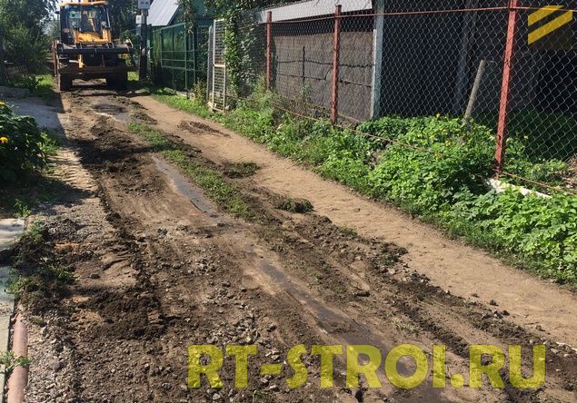 Восстановление дороги в СНТ г. Подольск, Райт-Строй