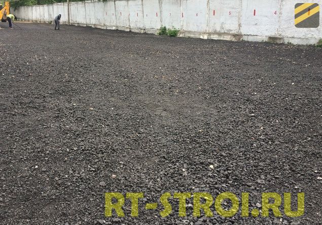 Создание стоянки для автомобилей в г. Краснорогск, Райт-Строй